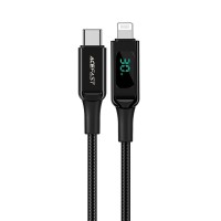  USB kabelis Acefast C6-01 MFi PD30W USB-C to Lightning 1.2m black 